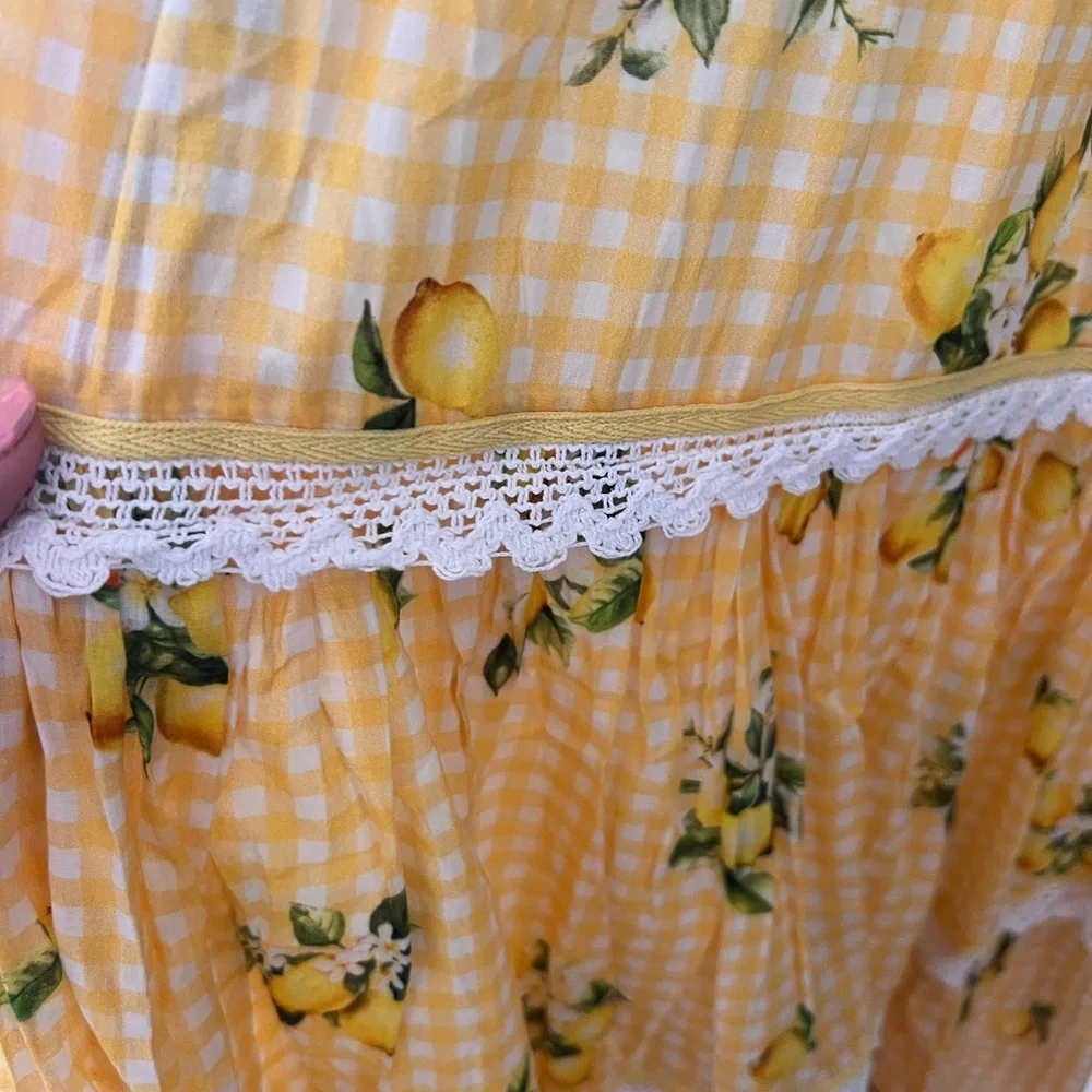 NWT JessaKae Lemon Dress - Picture 4 of 4